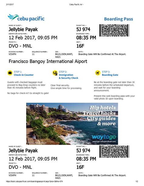do i need to print my boarding pass cebu pacific|Cebu Pacific .
